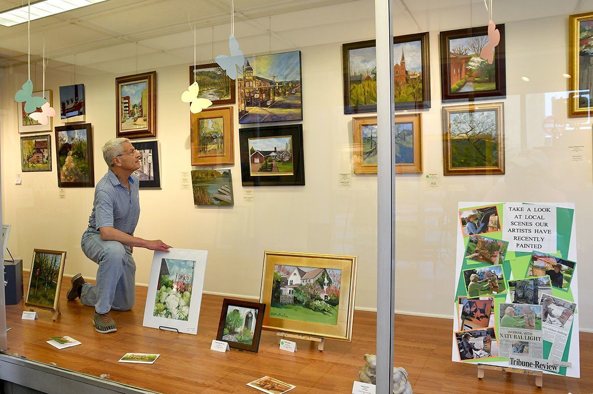 Latrobe Art Center's 'Paint-Out' event